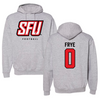 Saint Francis University (Pennsylvania) Football Gray Hoodie - #0 Mason Frye