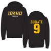 University of Idaho Soccer Black Hoodie - #9 Mia Zubiate