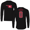 University of Oklahoma Soccer Black Long Sleeve - #0 Morgan Paley