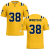 East Tennessee State University Gold Football Jersey - #38 Brock Winstead
