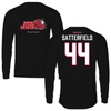 Jacksonville State University Football Black Mascot Long Sleeve - #44 Cody Satterfield