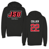 Jacksonville State University Football Black Hoodie - #22 Travis Collier