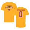 Flagler College Volleyball Gold General Tee - #0 Amelia Fitzpatrick