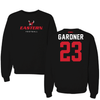 Eastern Washington University Football Black Crewneck - #23 Boden Gardner