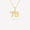 Gold Presidents Pendant and Chain - #79 Jordan Herman