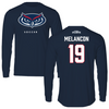 Florida Atlantic University Soccer Navy FAU Long Sleeve - #19 Malaya Melancon