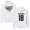 Towson University Softball Gray Hoodie - #18 Addie Ferguson