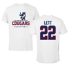 Columbus State University Basketball White Performance Tee - #22 Simone Lett