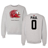 Jacksonville State University Football Gray Crewneck - #0 Andrew Paul