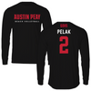 Austin Peay State University Beach Volleyball Black Performance Long Sleeve - #2 Montana-Rae Pelak