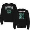 Northeastern State University Baseball Black Jersey Crewneck - #21 Tanner Christian