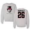 Austin Peay State University Volleyball Gray Crewneck - #26 Danielle Kopacz