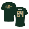 The University of North Carolina at Charlotte Baseball Forest Green Performance Tee - #24 Reid Haire