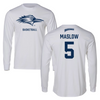 Metropolitan State University of Denver Basketball White Long Sleeve - #5 Ryan Maslow
