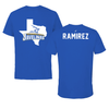 Texas A&M University-Kingsville TF and XC Blue State Tee - Sophia Ramirez