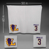 Lipscomb University Soccer Gray Blanket - #3 Kiara Pralle