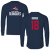 Stony Brook University Lacrosse Navy Long Sleeve - #18 Ryan Dodge