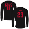 Austin Peay State University Softball Black Jersey Long Sleeve - #23 Mykenzi Duke