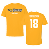 Towson University Softball Gold Tee - #18 Addie Ferguson