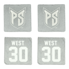 Portland State University Football Stone Coaster (4 Pack)  - #30 Travis West