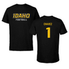 University of Idaho Football Black Performance Tee - #1 Ricardo Chavez