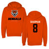 Idaho State University Football Orange Hoodie - #8 Jackson Sharman