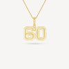 Gold Presidents Pendant and Chain - #60 Trey Wallman