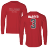 The University of Olivet Volleyball Red Long Sleeve - #3 Kayin Harper