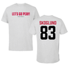 Austin Peay State University Football Gray Peay Tee - #83 Jase Skoglund