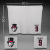 Austin Peay State University Football Gray Blanket - #9 Christopher Scott