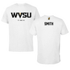 West Virginia State University TF and XC White Tee - Jayden Smith