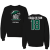 Northeastern State University Football Black NSU Crewneck - #18 Robert Eggleston