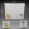 Long Beach State University Soccer Gray Blanket - #1 Aurora Schuck