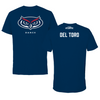 Florida Atlantic University Dance Navy Jersey Tee - Bianca Del Toro