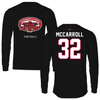 Jacksonville State University Football Black Gamecocks Long Sleeve - #32 Micah McCarroll