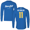 California State University-Bakersfield Soccer Blue Performance Long Sleeve - #11 Stevie Reynolds