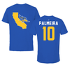 California State University-Bakersfield Baseball Blue State Tee - #10 Konnor Palmeira