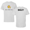 Albany State University TF and XC Light Gray NIL for ALL Performance Tee - Tyloni Bailey