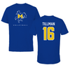 McNeese State University Volleyball True Royal Blue Performance Tee - #16 Bailey Tillman