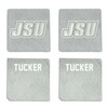 Jacksonville State University TF and XC Stone Coaster (4 Pack)  - Hailey Tucker