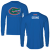 University of Florida Swimming & Diving Blue Mascot Long Sleeve - Conor Gesing