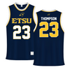 East Tennessee State University Navy Basketball Jersey - #23 Sarah Thompson