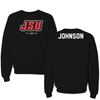 Jacksonville State University TF and XC Black Block Crewneck - Amiyah Johnson