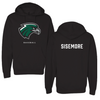 Northeastern State University Baseball Black Mascot Hoodie - Drake Sisemore