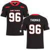 Saint Francis University (Pennsylvania) Black Football Jersey - #96 Gavin Thomas