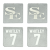 Southeastern Oklahoma State University Football Stone Coaster (4 Pack)  - #7 Kaleb Whitley