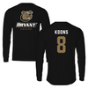 Bryant University Soccer Black Performance Long Sleeve - #8 Hailey Koons