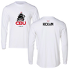 Christian Brothers University Golf White Performance Long Sleeve - Carla Kay Hickam