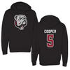 Dean College Volleyball Black Hoodie - #5 Caitlin Cooper