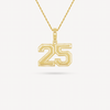 Gold Presidents Pendant and Chain - #25 George Gilson